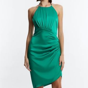 Anwen Ruched Mini Dress